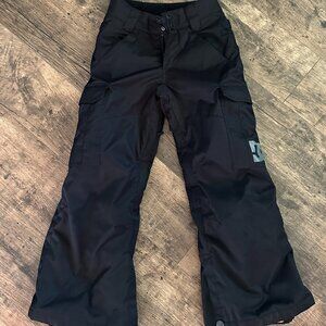 Kids Black DC Snowboard Pants